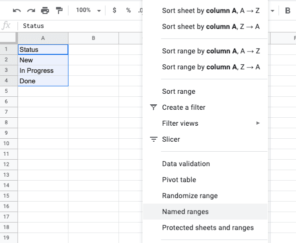 namedRanges