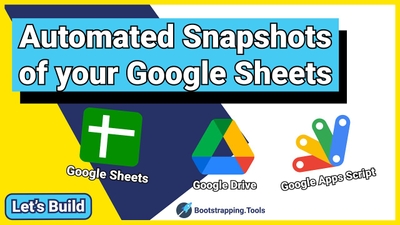 featured image thumbnail for post How to Create Automated Snapshots of your Google Sheet